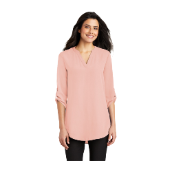 Port Authority ® Ladies 3/4-Sleeve Tunic Blouse / Thumbnail