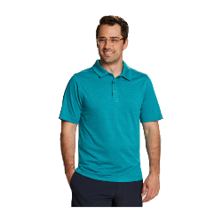 Product Detail - Cutter & Buck Men's Cascade Melange Stripe Polo