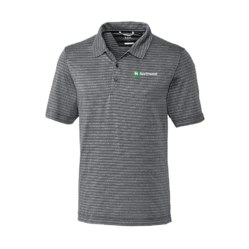 Cutter & Buck Men's Cascade Melange Stripe Polo