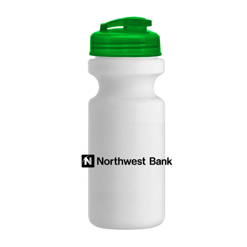 22 Oz. Eco-Cycle Bottle with Flip Lid - 10/CASE