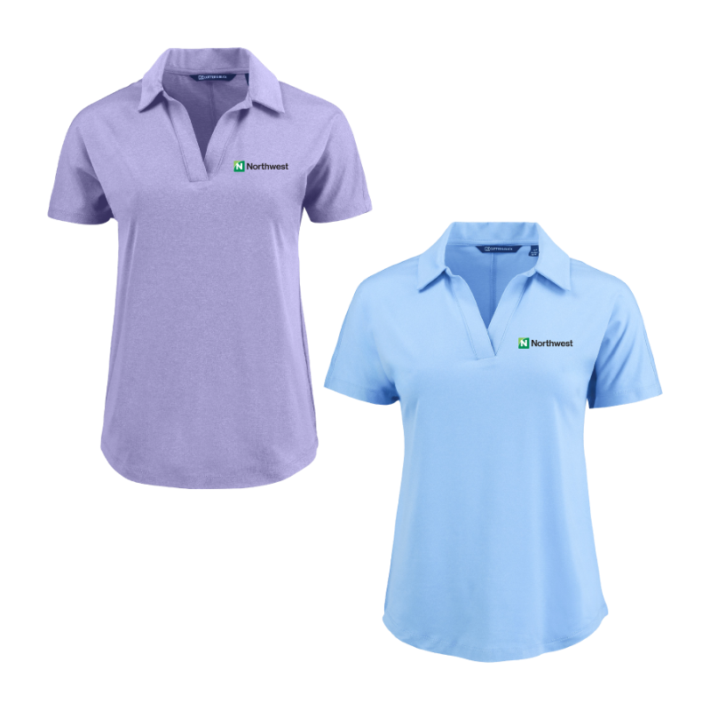 Women's Cutter & Buck Coastline Comfort Dolman Polo